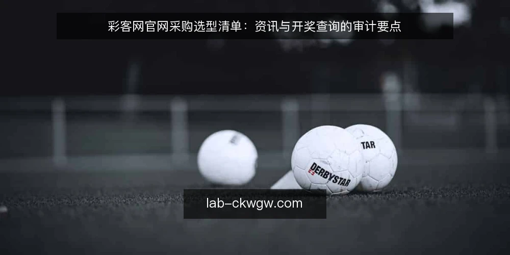 彩客网官网采购选型清单：资讯与开奖查询的审计要点 — 先做需求定义与审计范围 配图