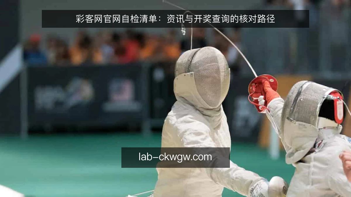 彩客网官网自检清单:资讯与开奖查询的核对路径